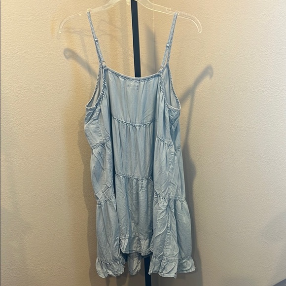 Mossimo Supply Co. Blue Tiered dress - Picture 3 of 3